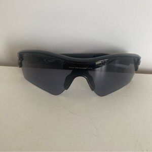 Oakley Dark Gray Sports Glasses
